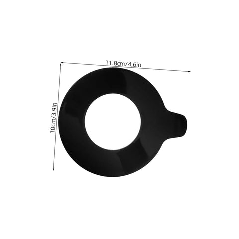 Rubber Flat Washers For Excavator Boom Bushing Kit Heavy Duty Pin Shim Spacers Durable Machinery Replacement Parts For Maintenance And Repairs Vibration Dampening And Noise Reduction, black rubber washer, 11.8cm x 10cm