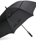 Automatic Open Golf Umbrella 47/54/62/68/72 Inch Oversize Black Windproof Waterproof Double Canopy With Vent