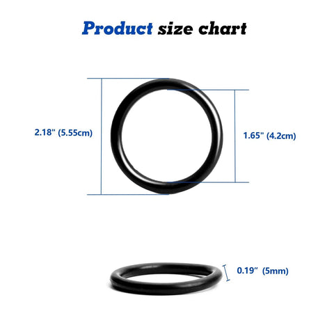 JDM Black Bumper Quick Release Fasteners Kit With Rubber Bands O Rings And Washers Universal Fit For Car Bumpers And Engine Hatches size chart