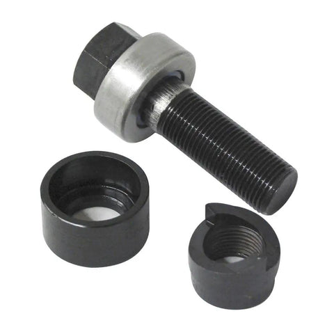 Round Knockout Punch 1 Inch Capacity For Mild Steel Up To 10 Gauge, Heavy Duty Punch Tool For Electrical Conduits And Boxes