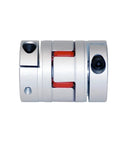 Heavy Duty Plum Clamp Jaw Shaft Coupling For Reliable Power Transmission With Aluminum Alloy Body and Secure Locking Structure Available In 8 To 22mm Bore Size