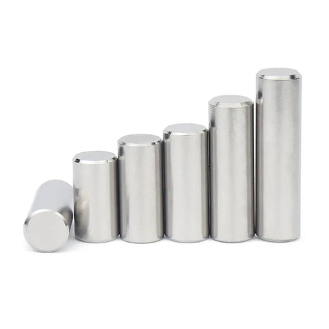 304 Stainless Steel Locating Dowel Pins A2-70 Grade Precision Fit For Industrial Gear Repair smooth cylinder shapes M1 to M5 sizes