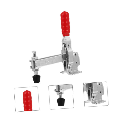 2 Pack Welding Toggle Clamps Quick Release Hold Down Clamps For Woodworking And Metalworking Secure Locking Fixture Clamps For Welding Jigs