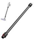 Quick Release Wand Extension Tube For V11 V10 V8 V7 Cordless Vacuums Replacement Part Long Reach 28.93 Inches Easy Snap Fit Iron Finish