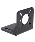 Universal motor mount bracket L-type steel for CNC and 3D printers, 3mm