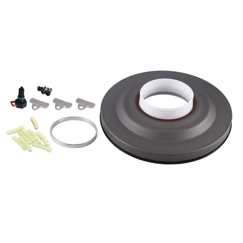 Beefed Up Front Transmission Sealing Cover With Powershift Piston Clutch Replacement For 6DCT450 MPS6 Gearboxs Durable Metal Transmission Cover
