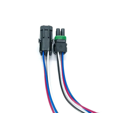 Top Quality 4 Pin Weatherpack Connector Kit With Male And Female Terminals For Automotive Wiring Repairs Featuring Durable 16 AWG Wire Cables 20cm