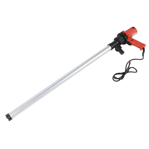 High Speed 8000Rpm Electric Drum Pump With Superior Leak Proof Design For Fast Transfer Of Kerosene And Water In Standard 200 And 220 Liter Chemical Containers Using Us Plug 110V Power