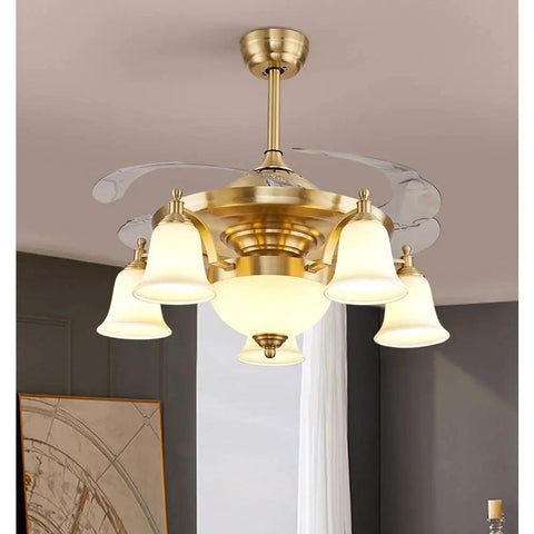 Ceiling Fan Light Covers Bell Shaped Frosted Milky Scavo Glass Alabaster Shades Replacement Globes Pack Of Four Standard Two And One Eighth Inch Fitter Size Slick Glass Upgrade For Ceiling Fixtures
