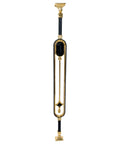 Slick Black And Gold Aluminum Balusters For Staircase And Deck Railings Tough As Nails Adjustable Spindles with base plates.