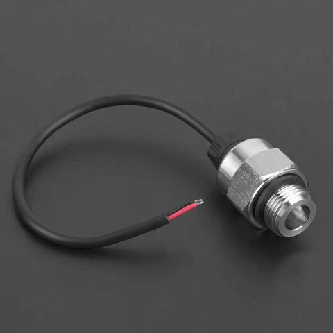High Precision Pressure Sensor Transducer For Water Oil Fuel And Air, 1/8 Inch NPT Thread, Stainless Steel Construction, Analog Output