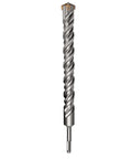 SDS Plus rotary hammer drill bit, 1.5 in diameter, 23.6 in long, carbide-tipped for concrete, brick, cement and stone.