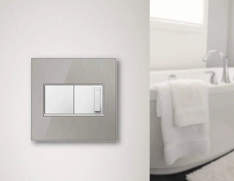 SofTap Dimmer Switch For Home Lighting, 3 Way Ready, White Finish, Single Pole Or Multi Location Use, Tru Universal Dimming For Incandescent, LED, CFL, Halogen, ELV And MLV Loads, 6W To 700W Max