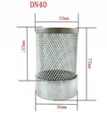 Heavy Duty Stainless Inline Filter One Half To Four Inches Female Thread Strainer For Beefy High Pressure Irrigation DN40