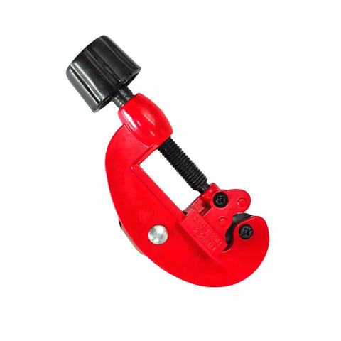 Ergonomic Pipe Cutter 3-28mm Tubing Cutter for Metal Aluminum Stainless Steel Heavy Duty Hand Tool No Electricity Anti Slip Red