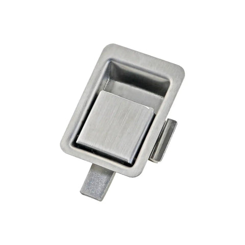 Rugged Stainless Steel Cabinet Door Flat Lock Latch For Industrial Machinery And Equipment Heavy Duty Straight Style 1 Piece XG095-005-1A