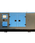 Pro Grade Heavy Hitter Generator Set Standby Power System, front view showing blue and gray exterior, designed for commercial use.