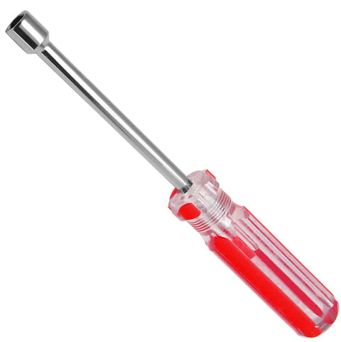 5/16 Inch Hex Nut Driver With 3.7 Inch Hollow Shaft And Cushion Grip Handle For Easy, Torquey Fastening Heavy Duty Socket Wrench