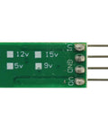 Top view of Three Pack DC DC Step Up Boost Converter Module 3.3V 3.7V 5V 6V To 12V Input 3V To 6V Output 12V Voltage Regulator Booster