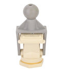 Ergonomic Honey Gate Valve With Ball Handle Plastic Tap for beekeeping bottling and honey extractor equipment, front view.