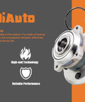 Pair Of Rear Wheel Hub Bearing Assembly 512358 For Chevy Captiva Sport 2012 To 2015 Equinox 2007 To 2009 Pontiac Torrent 2007 To 2009 Saturn Vue 2008 To 2010 Suzuki XL 7 2007 To 2009 With ABS And Five Lugs For Your Ride