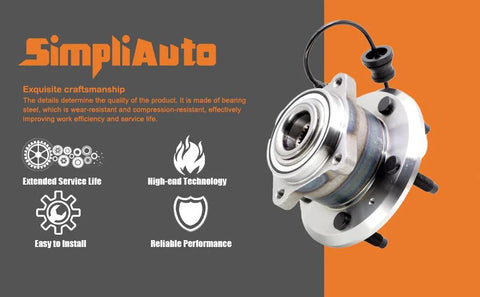Rear Wheel Hub Bearing Assembly 512358 for 2012 to 2015 Chevrolet Captiva Sport, showcasing high-end technology and features.