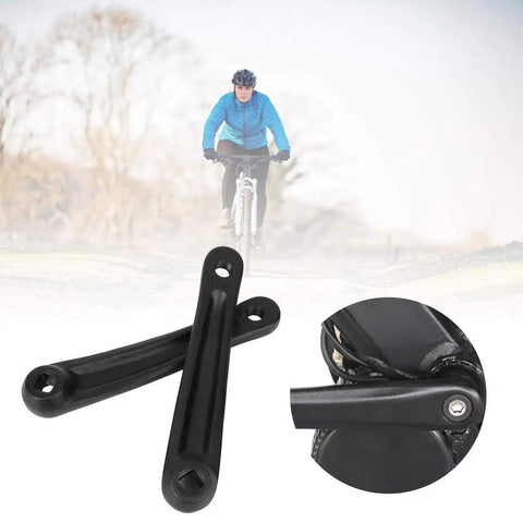 One Pair 170mm Bicycle Crank Arm For Electric Folding Hybrid Mountain And Road Bikes, Heavy Duty Alloy, High Strength, Durable Replacement
