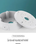 Weatherproof Bullet Security Camera Junction Box Mount Bracket For Indoor Outdoor Use Rainproof Easy Wall Mount Base For IP Cameras