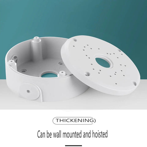 Weatherproof Bullet Security Camera Junction Box Mount Bracket For Indoor Outdoor Use Rainproof Easy Wall Mount Base For IP Cameras