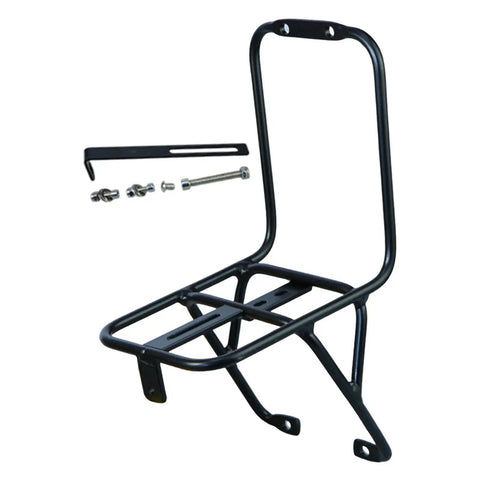 Front Bicycle Luggage Rack Carrier For Mountain And Folding Bikes V Brakes Compatible Easy Install Mean Load Capacity