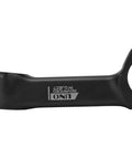 Lightweight 31.8mm Bike Stem 120mm Length Minus Seven Degree Handlebar Rise Fits Most Mountain Road And BMX Bikes 28.6mm Front Fork Steerer 1 1/8 Inch Not For 25.4mm Handlebars Easy Install Durable Alloy shown from side