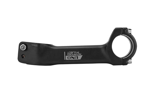 Lightweight 31.8mm Bike Stem 120mm Length Minus Seven Degree Handlebar Rise Fits Most Mountain Road And BMX Bikes 28.6mm Front Fork Steerer 1 1/8 Inch Not For 25.4mm Handlebars Easy Install Durable Alloy shown from side