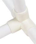 Close-up of sturdy stand joint on Adjustable Dog Agility Bar Jump For Indoor Outdoor Training, 36 Inch Wide Hurdle