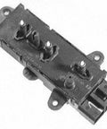 Heavy Duty Black Power Seat Switch Straight Swap Replacement For Driver Side Electric Seat Track Control Panel Plug And Play No Hassle Fit Solid Auto Upgrade Part. Black power seat switch module with three buttons.
