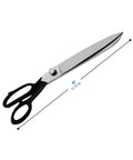 Heavy Duty Tailor Scissors For Fabric Leather And More Cut Like Butter Industrial Grade Sewing Shears 9 Inch Carbon Steel Blades