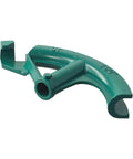 Manual Steel Pipe Bender For 3/4 Inch Copper Tube Conduit Bending Tool Head with tough green steel construction.