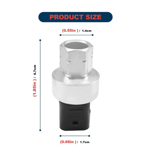 AC Pressure Transducer Switch Replacement Sensor For Isuzu Hombre 1996 1998 Oldsmobile Firenza 1987 Chevy Astro 1989 2000