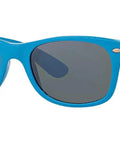RB2132 75540 Dope New Wayfarer Sunglasses In Light Blue With Silver Mirror Lenses 52mm Eye Size Unisex Everyday Style UV Protection