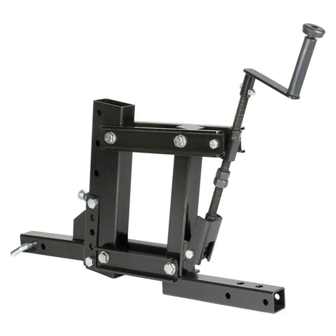 New Soil Kit For ATV UTV And Tractors Includes 1 Point Lift Cultivator Disc Plow And Middle Buster, heavy-duty black one-point lift hitch