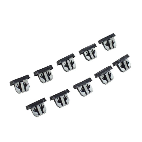 Hella Tight Fit Car Retainer Clips For Tesla Model 3 Side Door Skirt Molding Trim 10 Pack Snap Stud Fasteners Push Pin Replacement 2017 To 2021