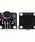 Dope 3 Pack DC5V Vibration Motor Module With MOS Drive, 9000RPM Flat Vibe Motors For Wearables, PWM Compatible, 30mm By 21mm, High Speed Tactile Feedback For Smart Devices And DIY Haptic Alerts, black PCB vibration module with 1027 motor and 3-pin header