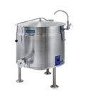 Heavy Duty 40 Gallon Electric Steam Jacketed Kettle Built Like A Tank For Commercial Kitchens Durable Stainless Steel setup