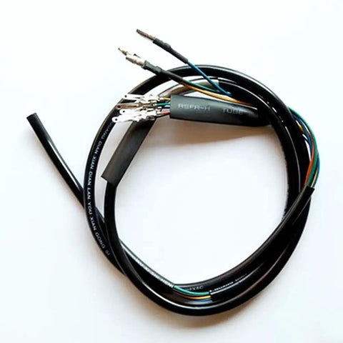 Cool 350W E-Bike Motor Extension Cable That Is Super Waterproof And Built To Handle Serious Heat So You Can Ride Hard Without Worrying About Melting Wires Or Bad Connections., 1m waterproof 1Sqmm copper core e-bike motor cable with sealed plug