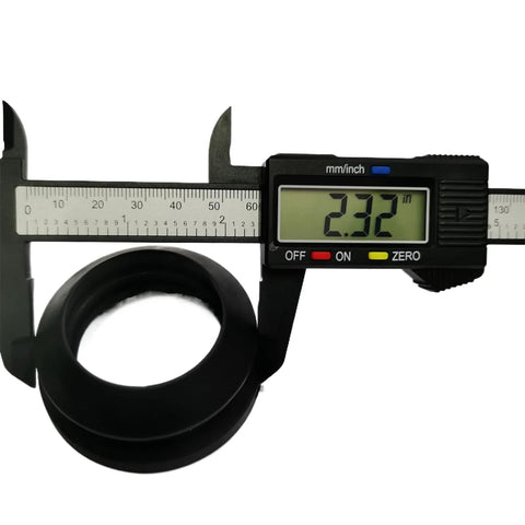 383727 Washing Machine Tub Seal Grommet Replacement measuring 2.32 inches with caliper