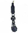 Beefed Up Universal Brake Proportioning Valve And Mounting Bracket Line Kit With Adjustable Dial Control, black finish.