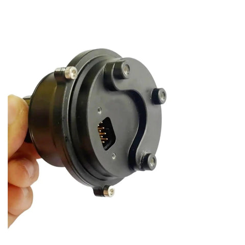 Replacement Pump Motor For T70 T70P T100 Drones, Impeller Pump For Liquid Transfer In Plant Protection Ops, Compatible With Agras Series Agricultural Drones, Top Notch Performance Part black pump motor held in hand