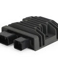 12V Outboard Motor Stator Coil Remote Control Kill Switch Box Fits 4 to 25 HP Rig Engines Tiller Units No Relay Needed Straight Up Replacement Drops Right Into Stock Housing for Reliability and Super Easy Install on Any Boat Today. black 12V kill switch box with dual connectors, for 4-25 HP outboard tiller units