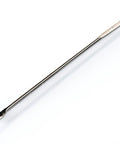 Stainless Steel Micro Spatula With Spoon End 6 Inch Dual End Precision Tool For Lab Sampling And Mixing, angled view