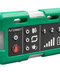 Three Piece Wireless Cable Pulling Signal System With Magnets And Bright LED Visuals For Noise Free Jobsite Comms, remote control with buttons.