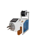 Heavy Duty Automatic Cable Winding Reel And Copper Wire Coil Machine with spool holder and control panel for fast wire bundling.